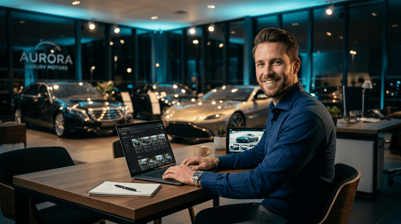 Seller using CarSocial.ai to manage inventory listings